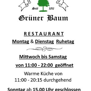 Landgasthof Hotel Grüner Baum